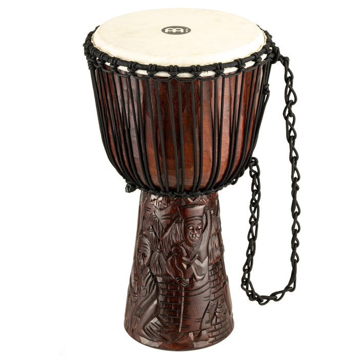 MEINL Percussion Professional African Style Djembe 10" - Village Carving