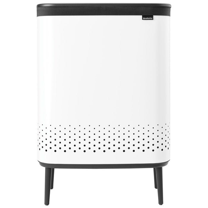Brabantia BO HI 2x45L laundry basket white 200540