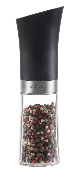 Vialli Design Salt & pepper electric and gravitational mill black LIVIO 28845