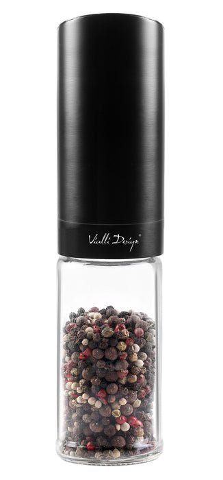 Vialli Design Salt & pepper electric and gravitational mill black SOHO 28876