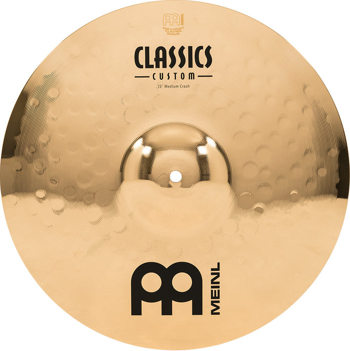 MEINL Cymbals Classics Custom Brilliant Medium Crash - 15"