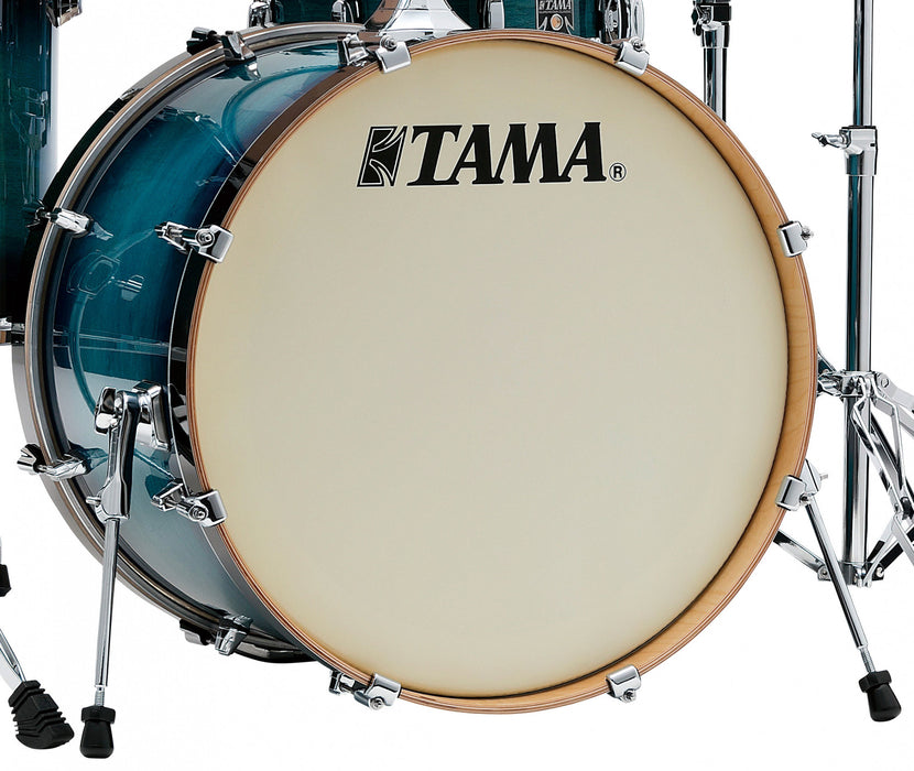 TAMA Superstar Classic Bass Drum 22" x 16" - Blue Lacquer Burst/Chrome HW