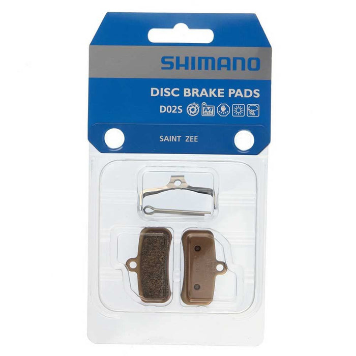 Shimano Disc Brake Pad Set Metal D02SIncl Spring/Split Pin 1Pair