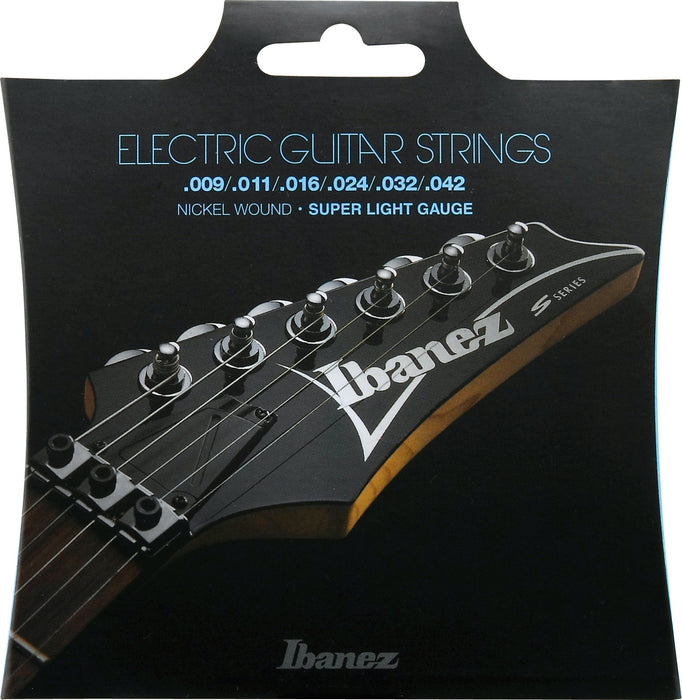 IBANEZ String Set for 6 String E-Guitar - Super Light
