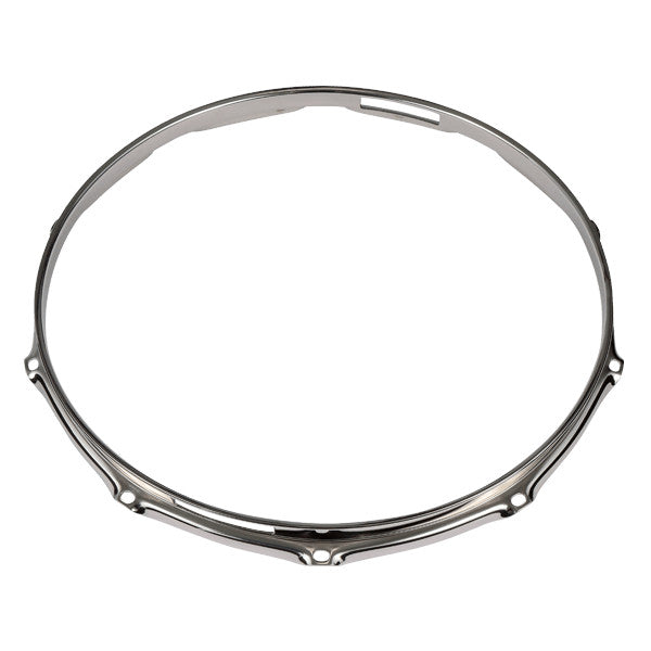 TAMA Brass Mighty Hoops 14" 10-Hole - Chrome Snare Side