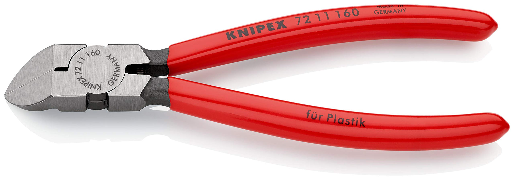 Knipex  72 11 160 SB Diagonal Cutters For Plastics 6, 3" 45° Angled