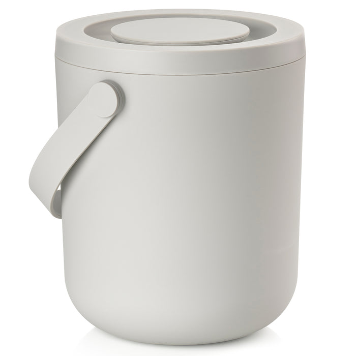 Zone Denmark Circular trash can 3L Warm Grey 23205