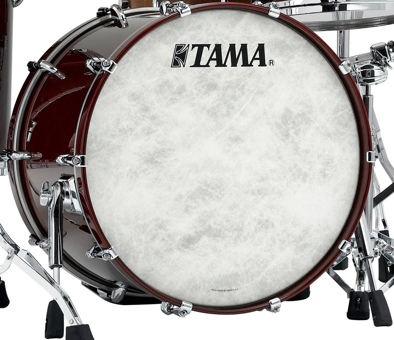 TAMA STAR Walnut Bass Drum 24" x 17" - Red Burgundy Walnut/Chrome HW