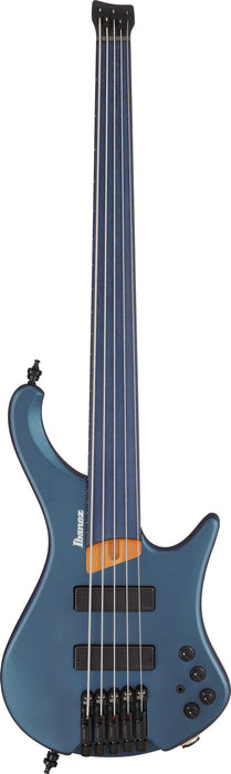 IBANEZ Bass Workshop EHB Electric Bass 5-String Fretless - Arctic Ocean Matte