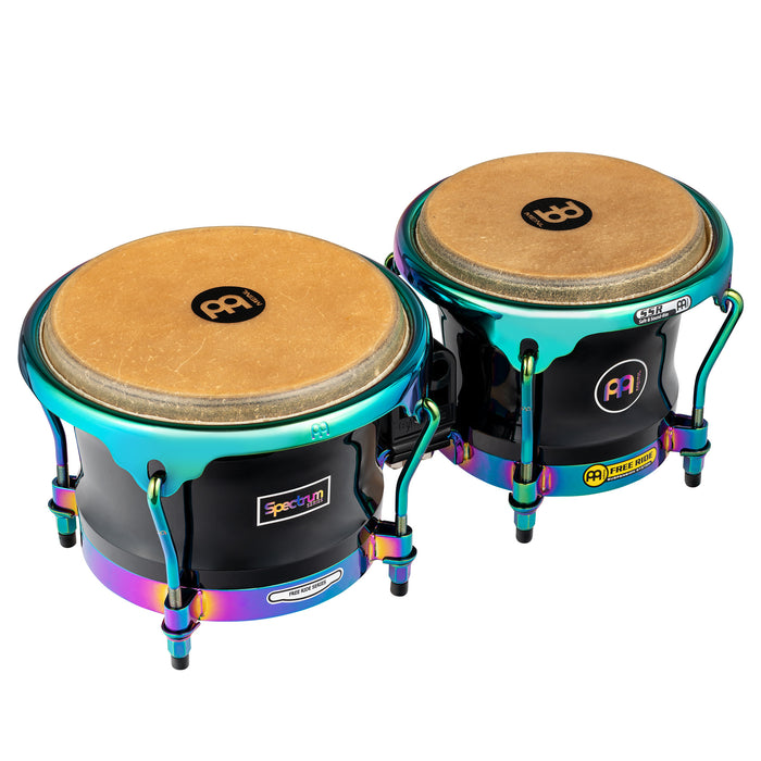 MEINL Percussion Marathon Spectrum Series Bongo 7" Macho & 8 1/2" Hembra - Phantom Black