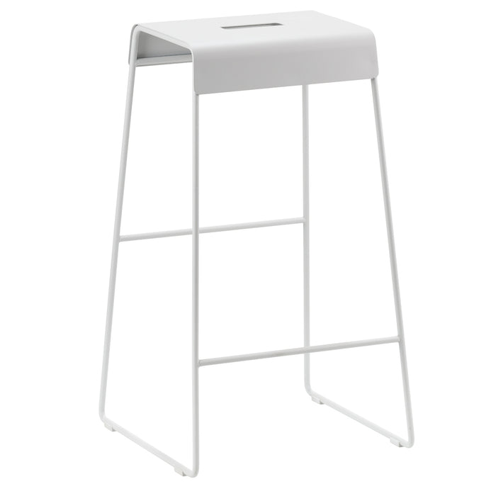Zone Denmark Steel Hocker A-Stool 65 cm Soft Grey 24498