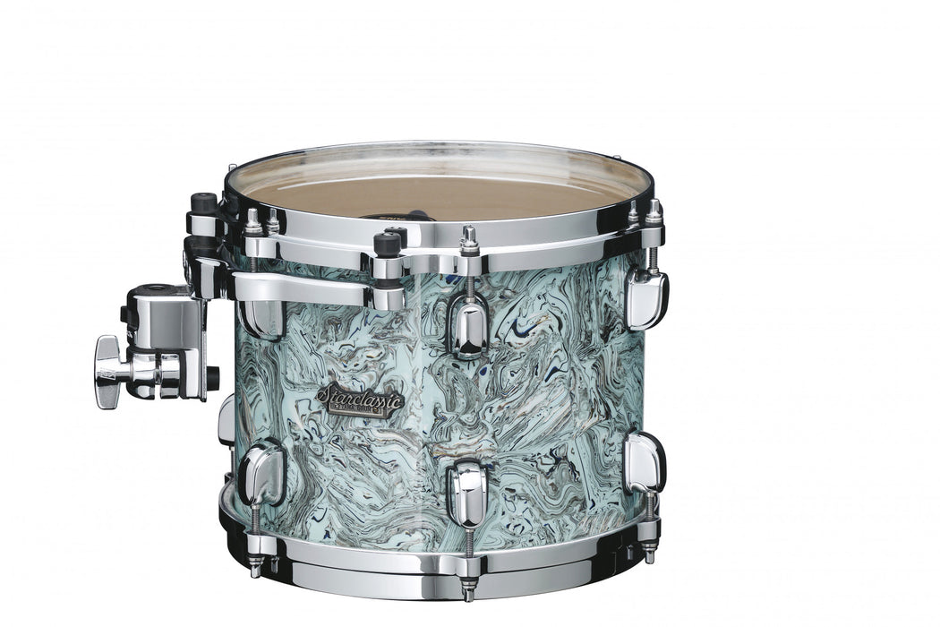 TAMA Starclassic Maple Duracover Wrap Rack Tom 8" x 7" - Sky Blue Swirl/Chrome HW