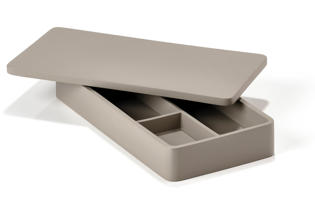Zone Denmark Cement pebble grey desk organizer 25663