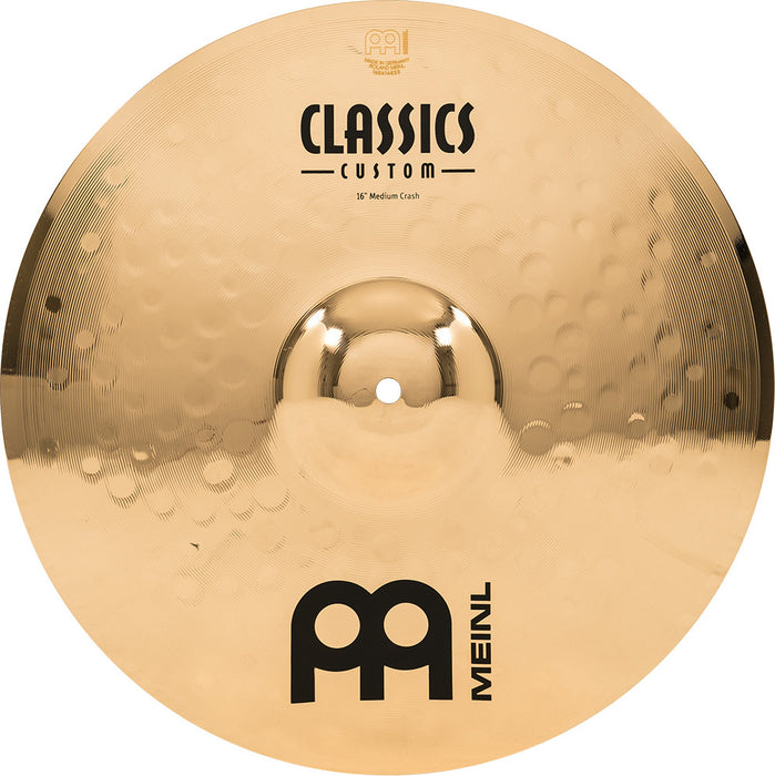 MEINL Cymbals Classics Custom Brilliant Medium Crash - 16"