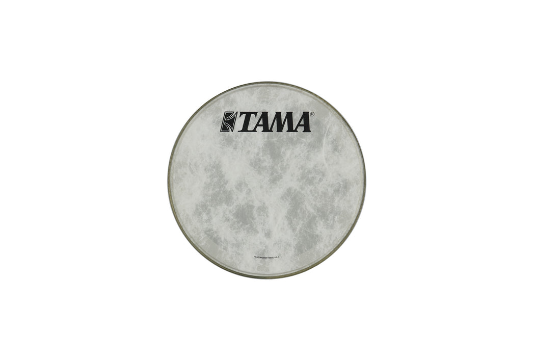 TAMA REMO Fyberskyn Powerstroke 3 Diplomat Head for Bass Drum 16" - White/Black Logo