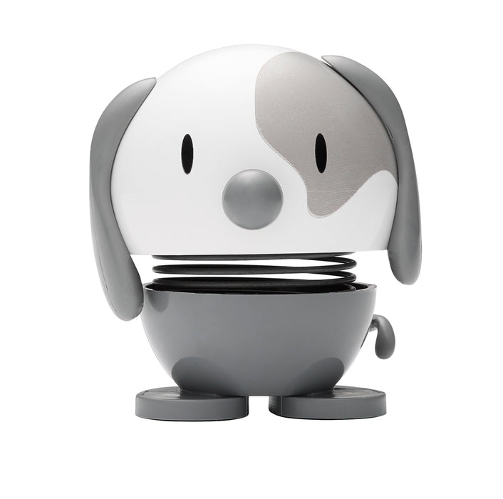 Hoptimist Dog S figure gray 26125