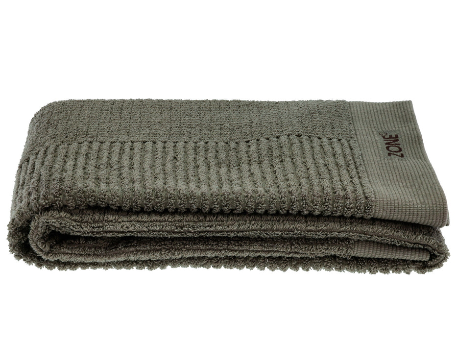 Zone Denmark Bath towel 70 x 140 cm Classic Olive green 26441