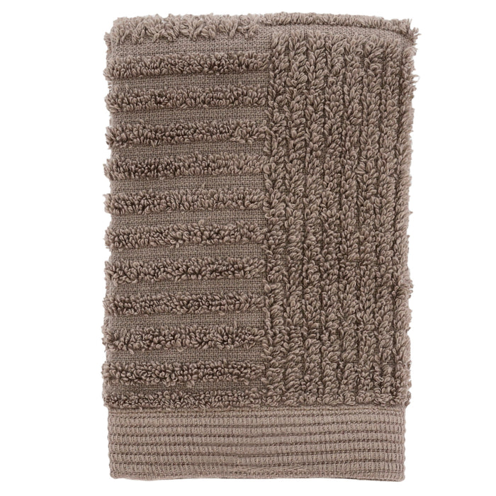 Zone Denmark Face towel 30 x 30 cm Classic Taupe 26448