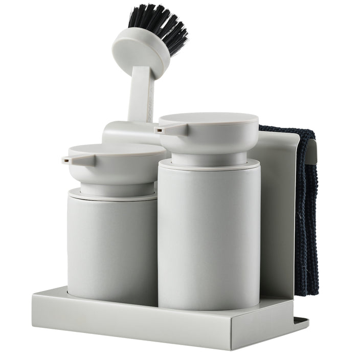 Zone Denmark Sink Organizer Diish Warm Grey 26670