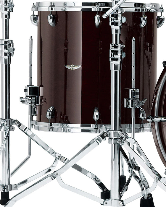 TAMA STAR Walnut Floor Tom 15" x 15" - Dark Mocha Walnut/Chrome HW