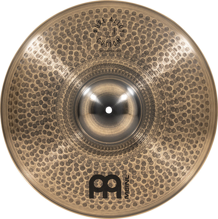 MEINL Cymbals Pure Alloy Custom Medium Thin Crash - 17"