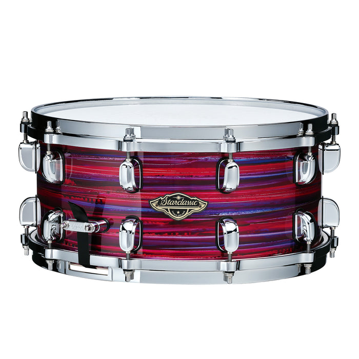 TAMA Starclassic Walnut/Birch Snare Drum 14" x 6,5" - Laquer Phantasm Oyster/Chrome HW