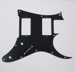 IBANEZ Pickguard for GRG with HH Pickups - black, 3 ply / ABS