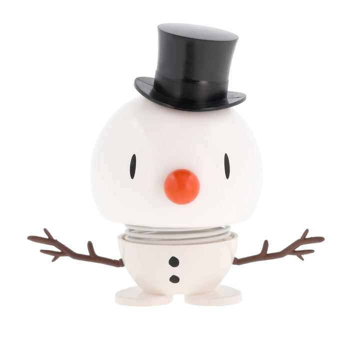 Hoptimist Snowman M white 27158 figurine