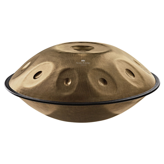 Meinl Sonic Energy Sensory Handpan Stainless Steel D Kurd 10 Notes 440 Hz - Vintage Gold