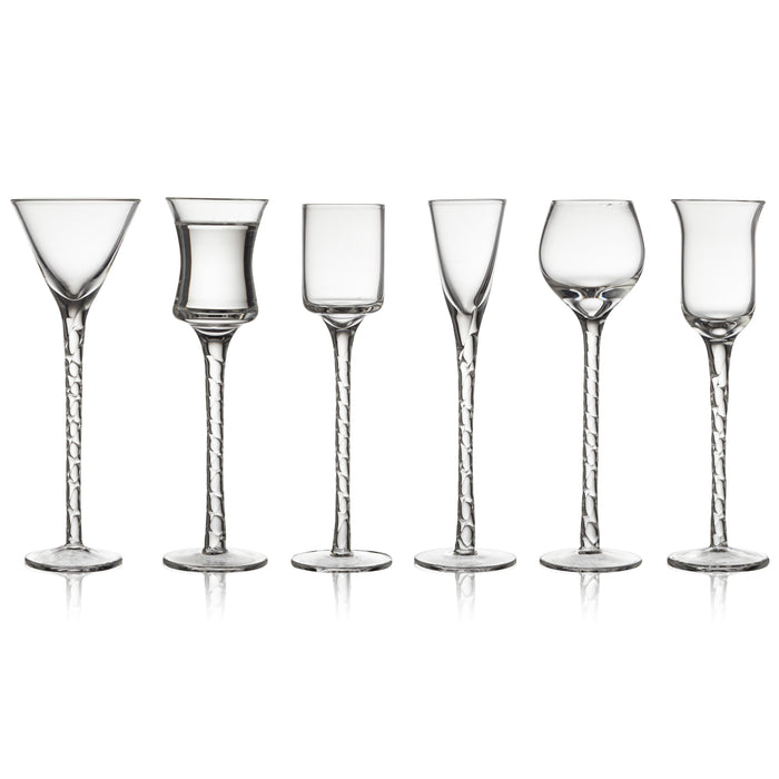 Lyngby Glas Aquavit Rom vodka glasses transparent 27585
