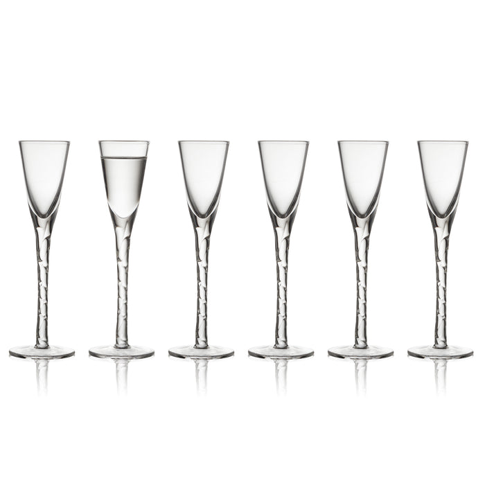 Lyngby Glas Vodka glasses 6 pieces Paris Aquavit 27590