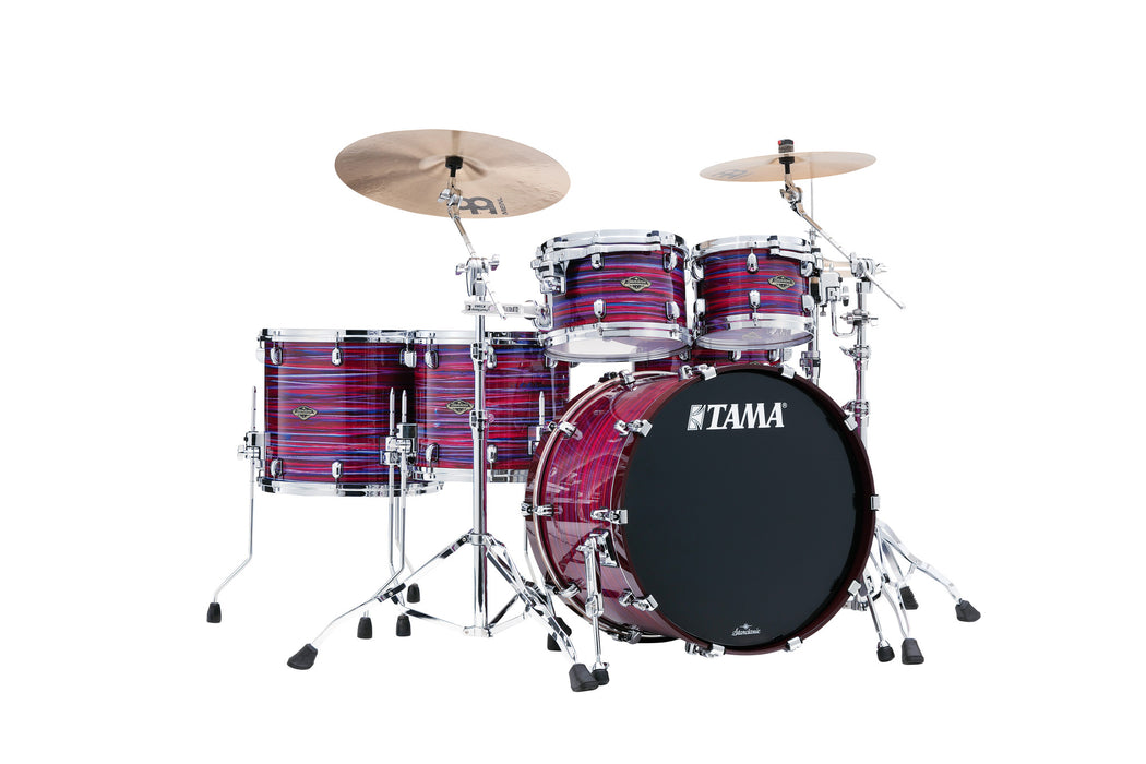 TAMA Starclassic Walnut/Birch Lacquer Shell Kit 5 pcs - Lacquer Phantasm Oyster/Chrome HW