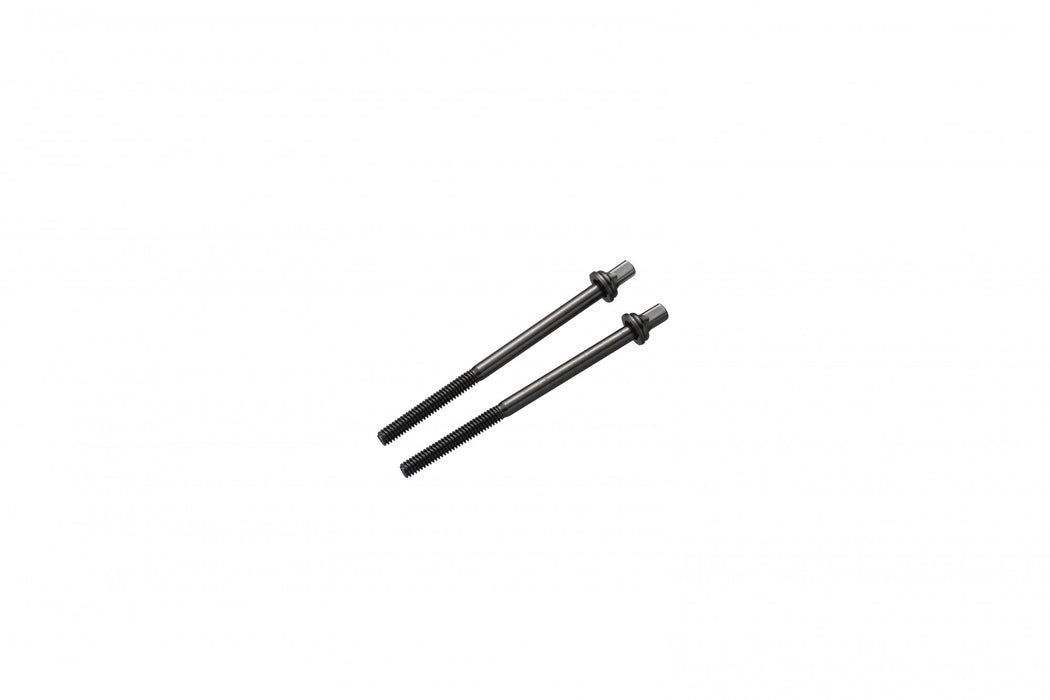 TAMA Tension bolt W7/32 x 86mm w/ metal washer for Imperialstar (2023~(IP Model)) (2pcs/set) - Black Nickel