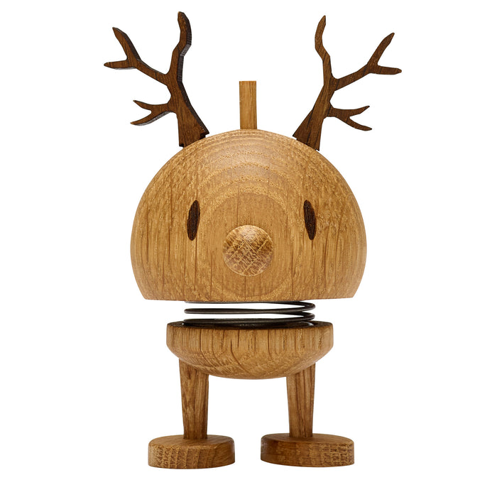 Hoptimist Reindeer Bumble M oak figurine 28050