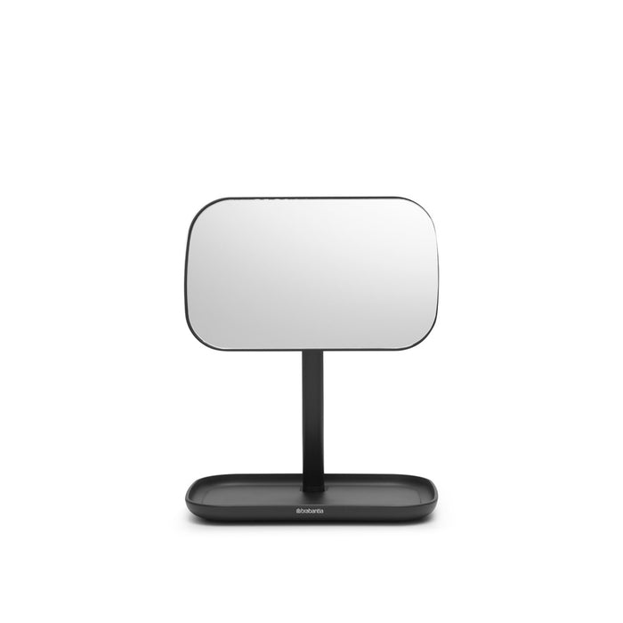 Brabantia Mirror with trinket tray ReNew dark grey 280702