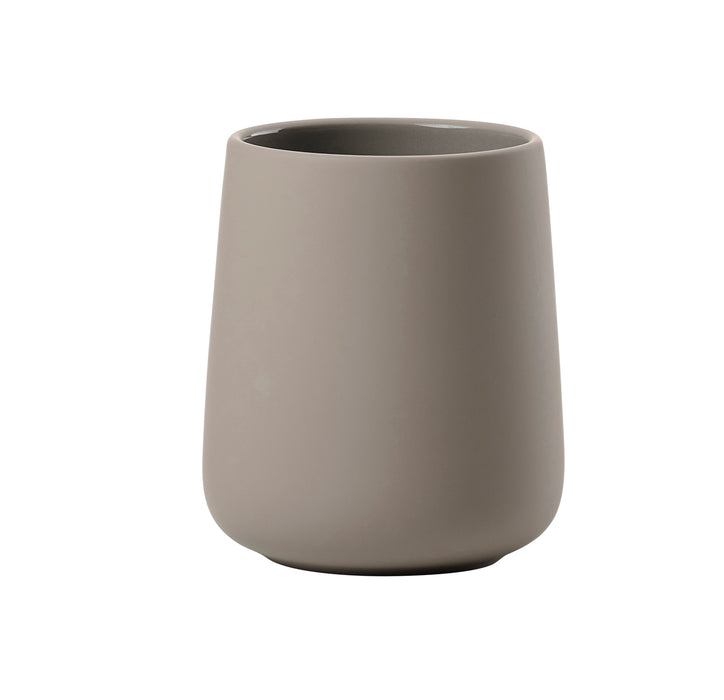Zone Denmark Nova One Taupe toothbrush cup 28087