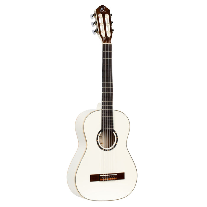 ORTEGA Family Series 1/2 Classical Guitar 6 String - White + Gigbag