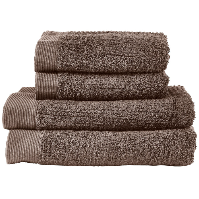Zone Denmark Bathroom towel set 4 pieces Classic Taupe 28640