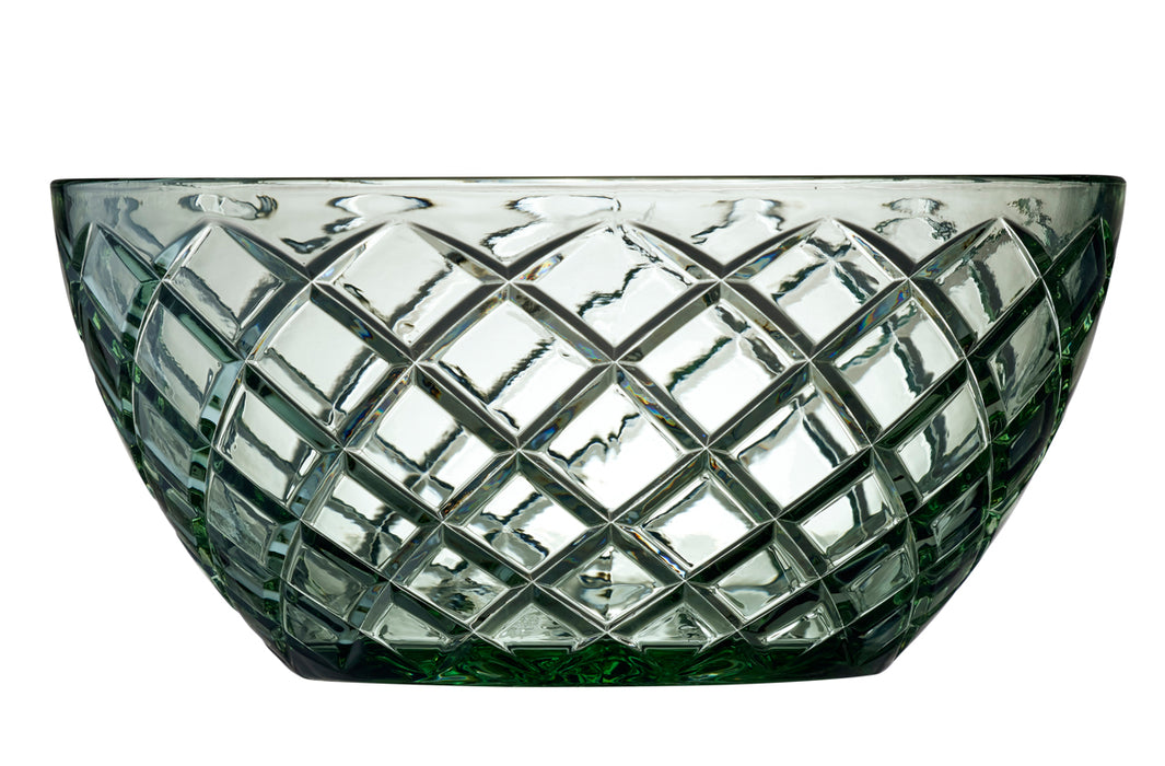 Lyngby Glas Sorrento salad bowl 24 cm green 29036
