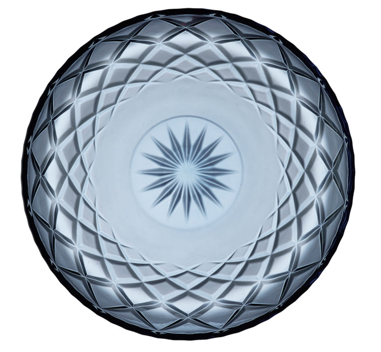 Lyngby Glas Sorrento plate 30 cm blue 29040