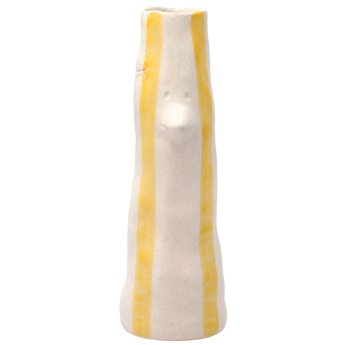 Villa Collection Styles beak vase H 34 cm Yellow 29242