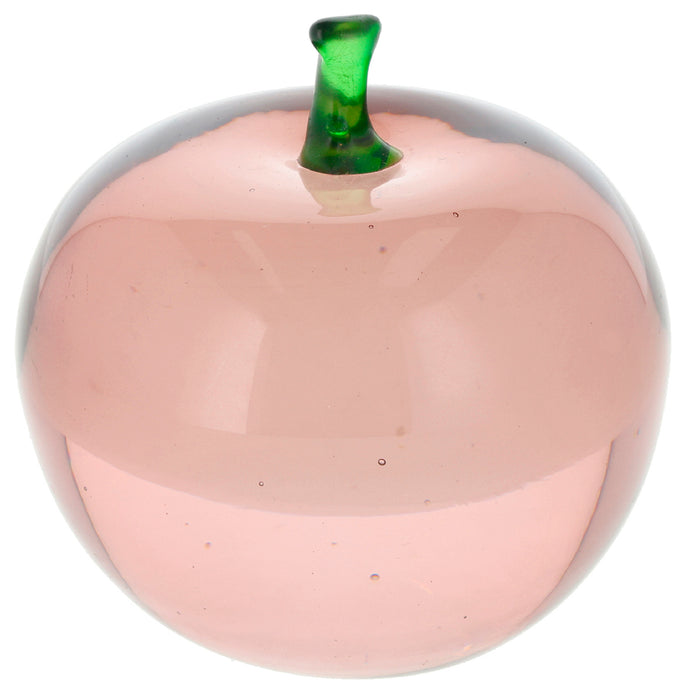 Villa Collection Styles Dark Rose glass apple decoration 29249