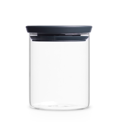 Brabantia Glass container 0.6l grey 298288