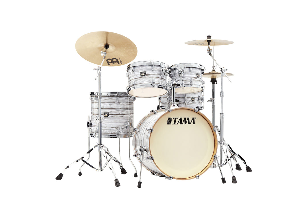 TAMA Superstar Classic Drum Set 5 pcs - Ice Ash Wrap/Chrome HW + SM5W Hardware Kit