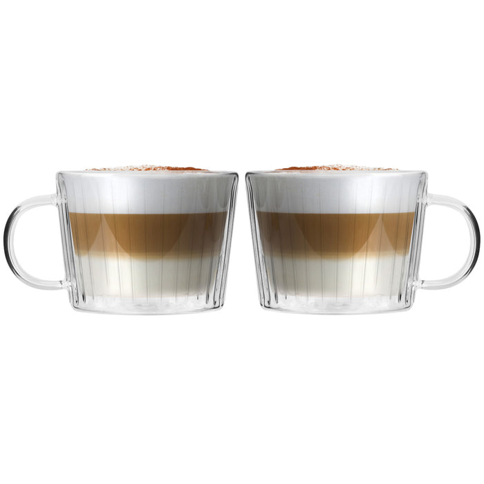 Vialli Design Komplet 2 filiЕјanek z podwГіjnД… Е›ciankД… 250 ml Livio Duo 1647