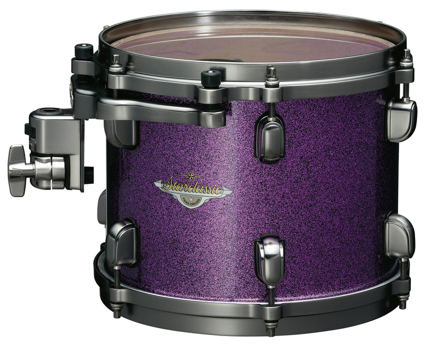 TAMA Starclassic Maple Lacquer Rack Tom 14" x 12" - Deeper Purple/Smoked Black Nickel HW