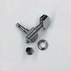 IBANEZ Machinehead Left For AF55, AM53, AS53, AS63/T Die-Cast, Big Button - Chrome