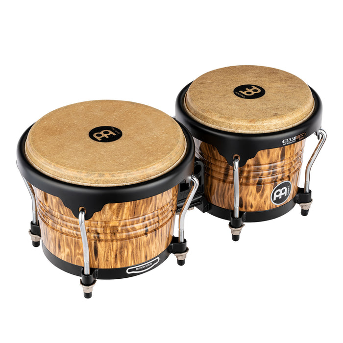 MEINL Percussion Marathon Series Bongo - 6 3/4" Macho & 8" Hembra - Leopard Burl