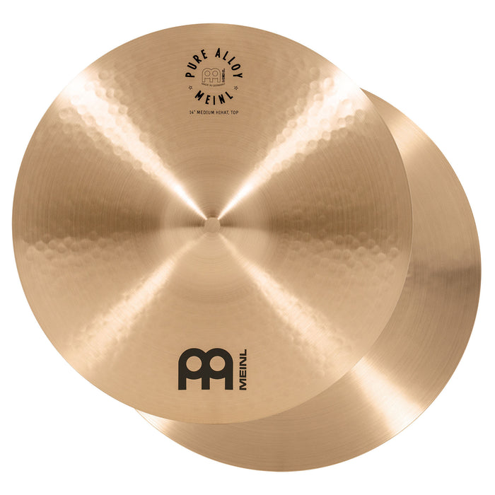 MEINL Cymbals Pure Alloy Medium Hihat - 14"