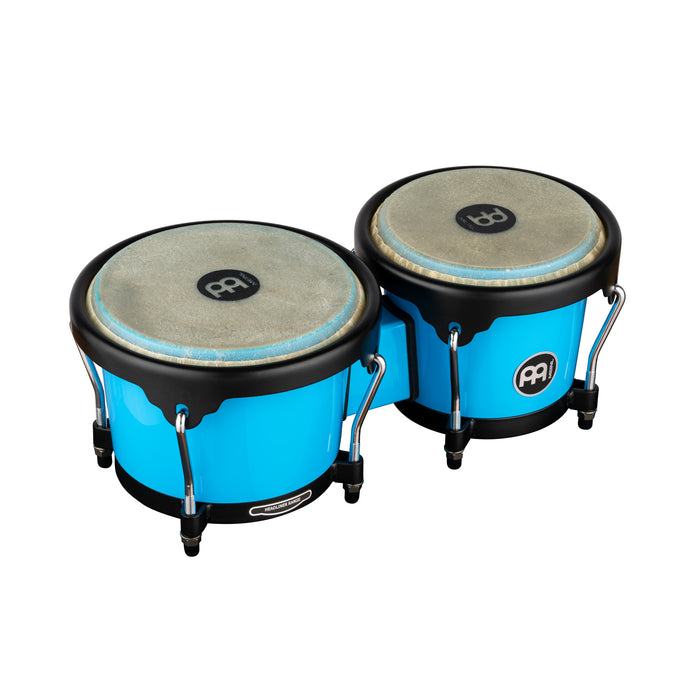 MEINL Percussion Journey Series Molded ABS Bongo 6 1/2" & 7 1/2" - Glacier Blue